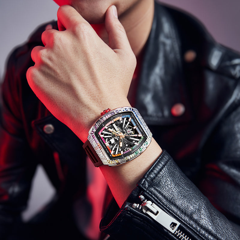 Rainbow Zircon Series - Automatic Watch G78139
