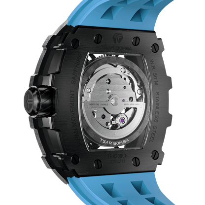 Luxury Carbon Fiber Automatic Watch: Durable, Stylish, Precise Self-Winding Timepiece