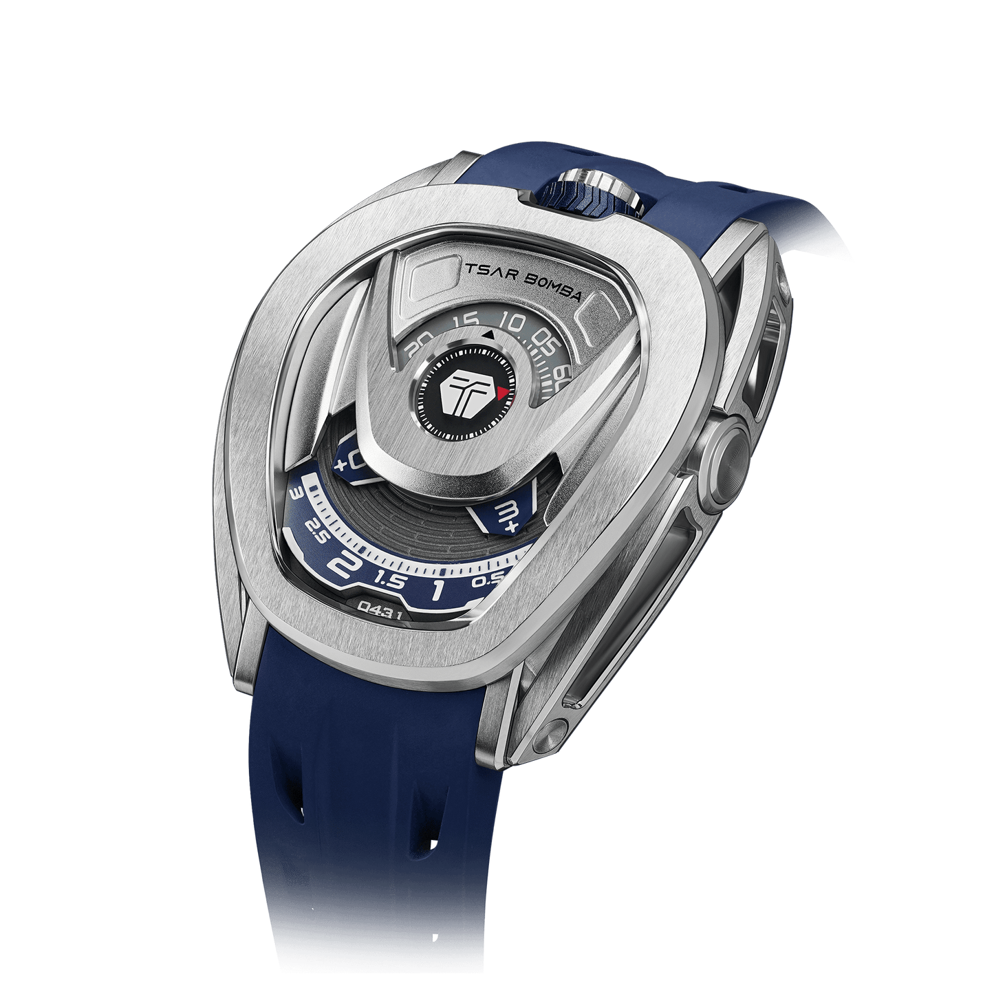 Reactor Series Automatic Watch: Durable Carbon Fiber & Stainless Steel, Interchangeable Strap
