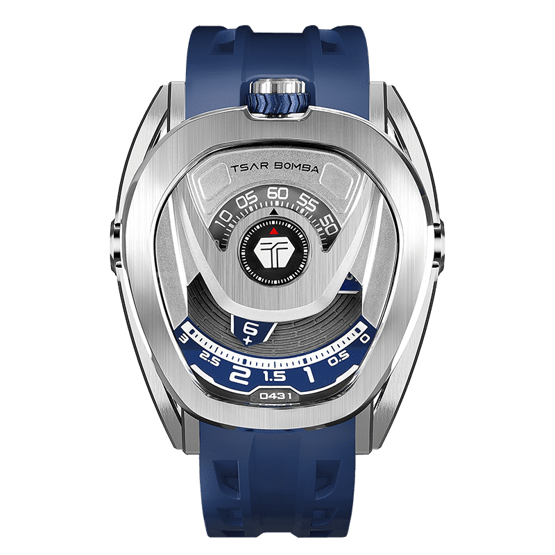 Reactor Series Automatic Watch: Durable Carbon Fiber & Stainless Steel, Interchangeable Strap