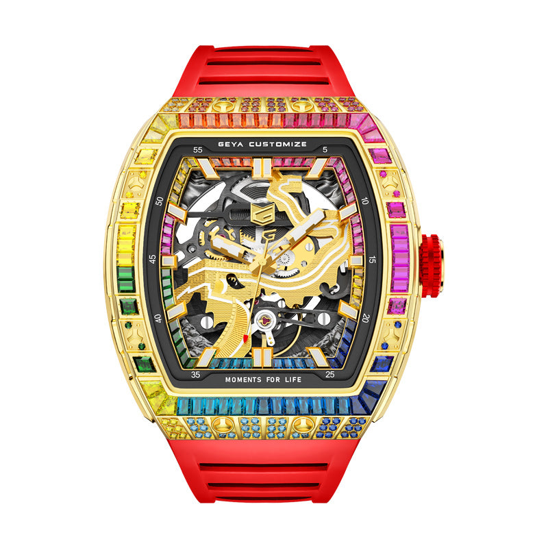 Rainbow Zircon Series - Automatic Watch G78138
