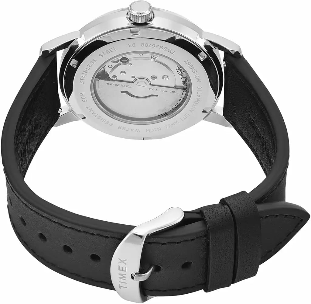 Timex Mechanical Automatic Leather Watch